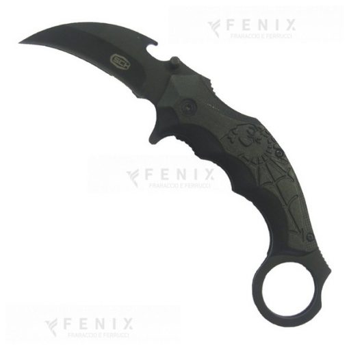 karambit nero con ragnatela cw-h35