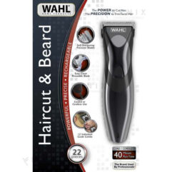 tosatrice a batteria wahl haircut&beard 09639-816