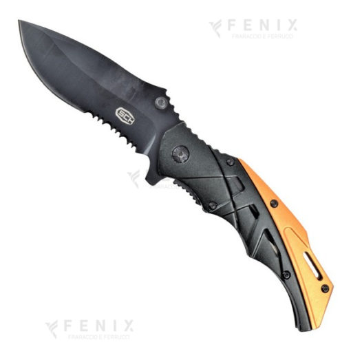 coltello tattico sck orange cw-h77 lama 9 cm