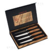 set 4 colt. bistecca laguiole olivo lama 11,5cm