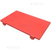 tagliere rosso 60x40x2 con fermi