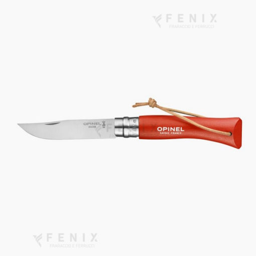 opinel 7 arancio + laccio 2208