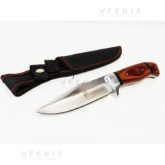 pugnale manico legno lama 12cm fd2322