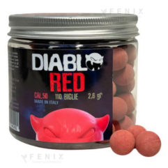 pallini diablo red in gomma cal.50 110pz