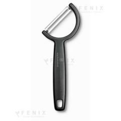 pelaverdure curvo rho 609503 taglio singolo nero