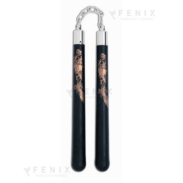 nunchaku da allenamento morbido con catena r50101