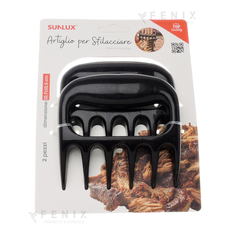 artigli in plastica per sfilacciare carne (2pz)
