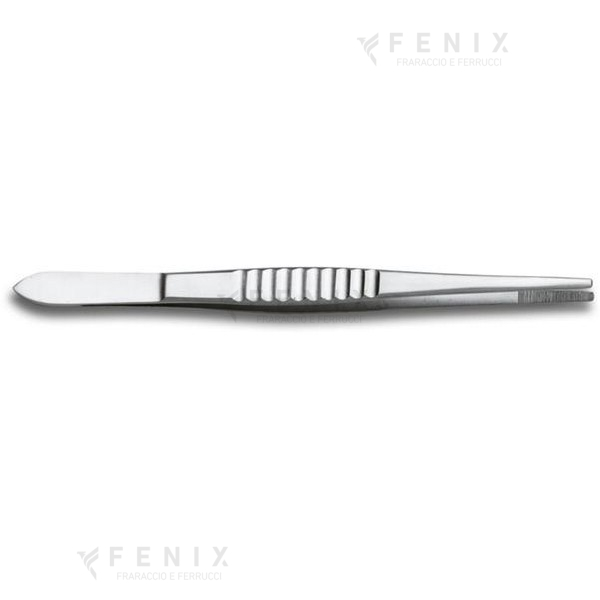 pinzetta inox retta punta tonda 354014