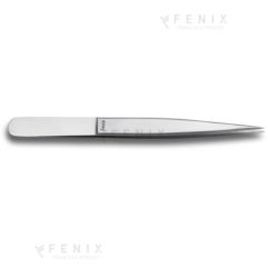 pinzetta inox retta punta fine 354412